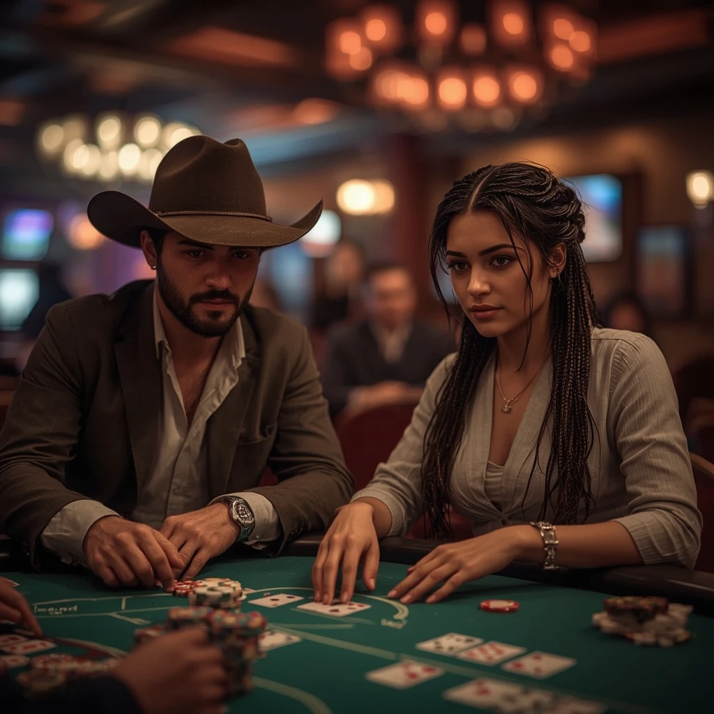 foto di due giocatori di poker NewBet365 Casino